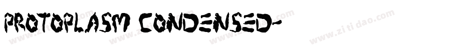 Protoplasm Condensed字体转换